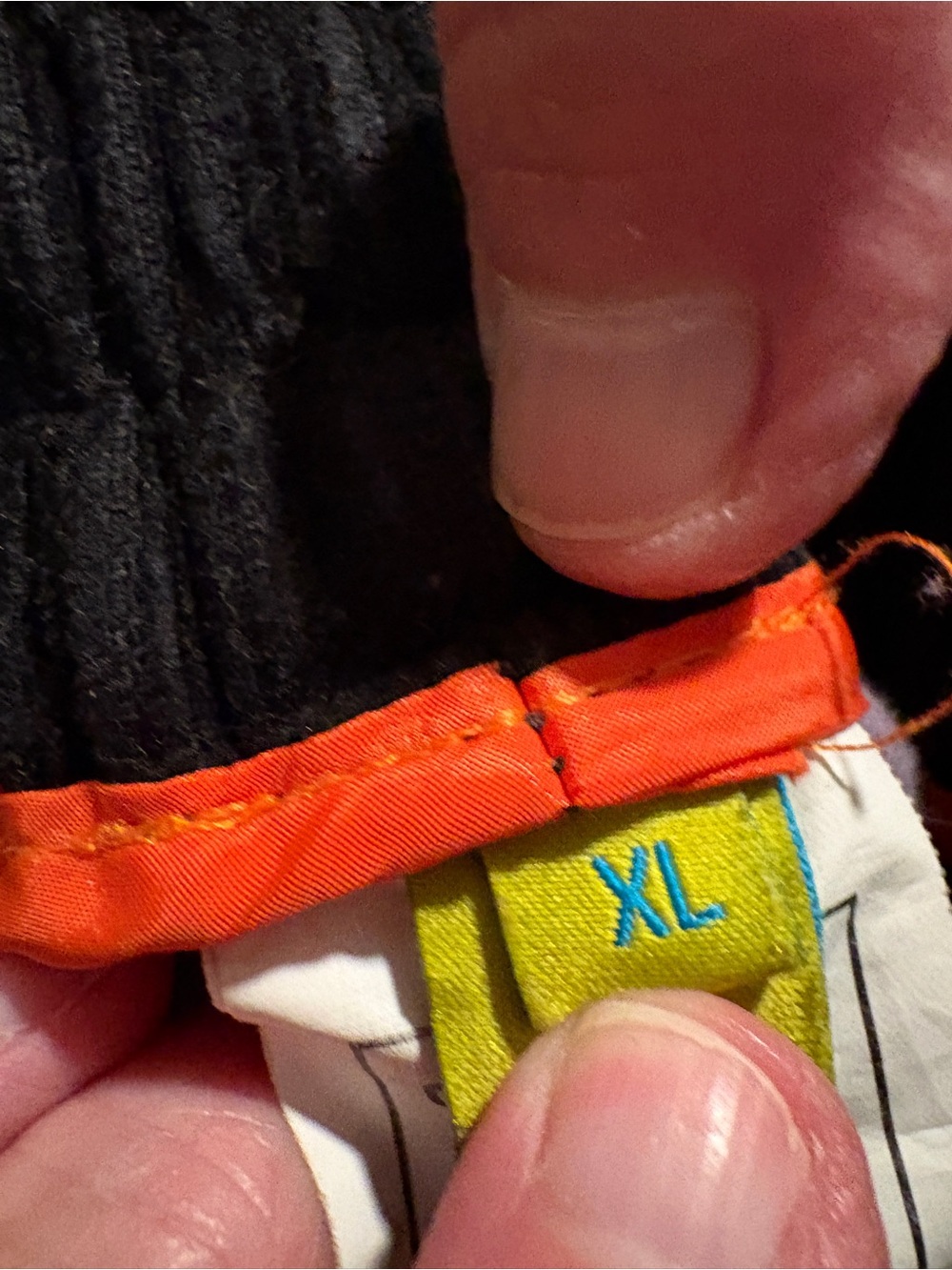Coursemys MMUSEUM Colorblock Utility Corduroy Cargo Pants - Multicolor XL - Picture 6 of 9